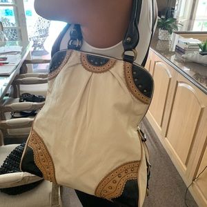 Betsey Johnson Long shoulder bag 2 tone